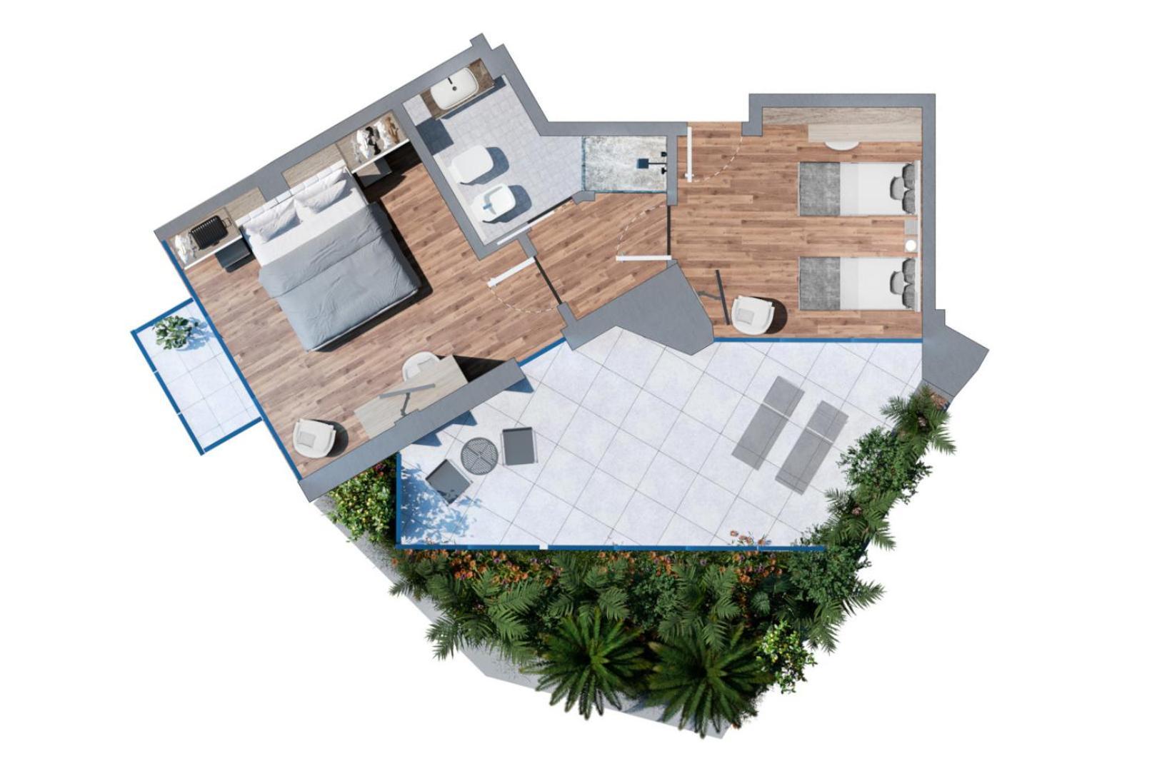 Suite Familiare con Terrazza