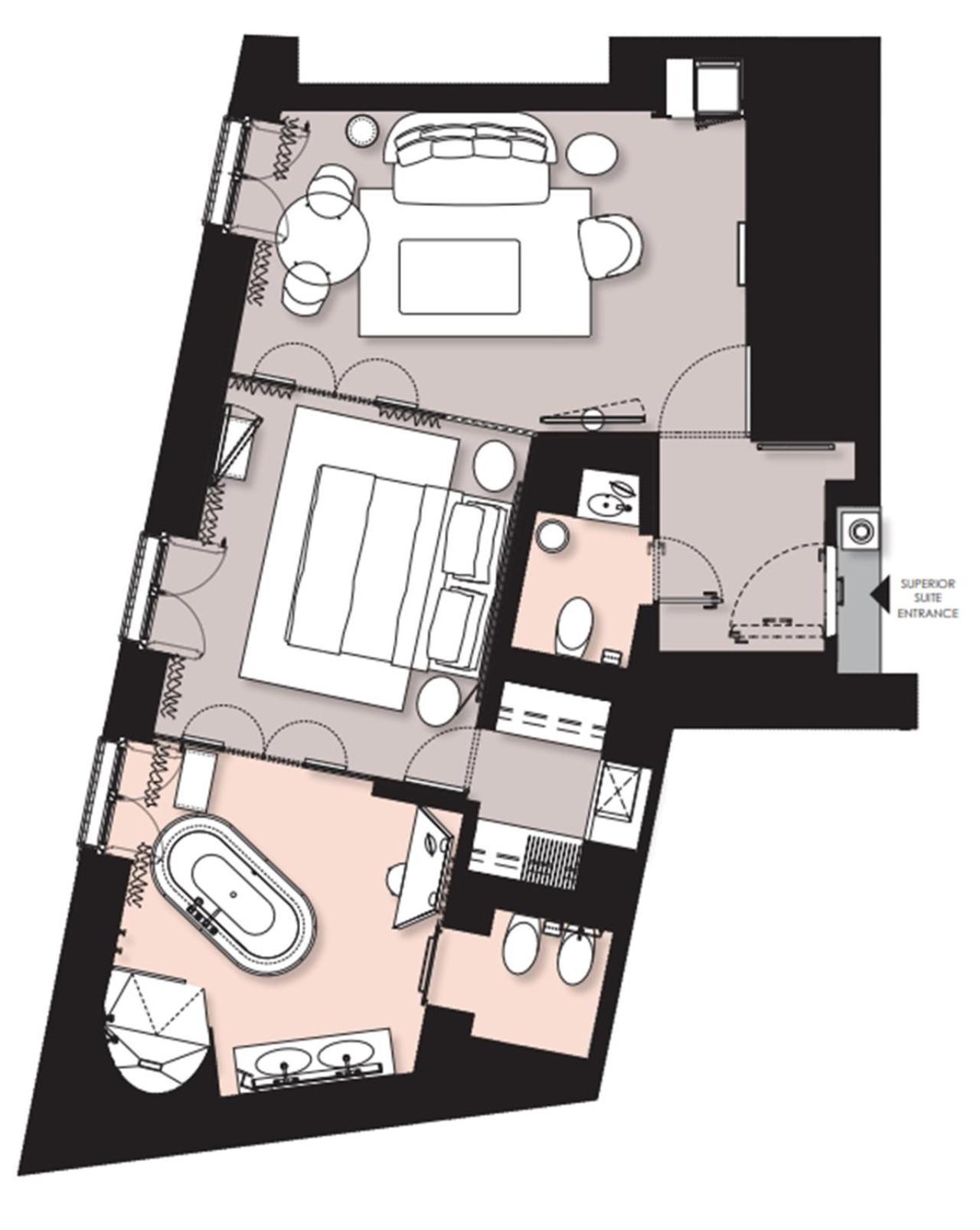 Suite Superior con Vista Giardino