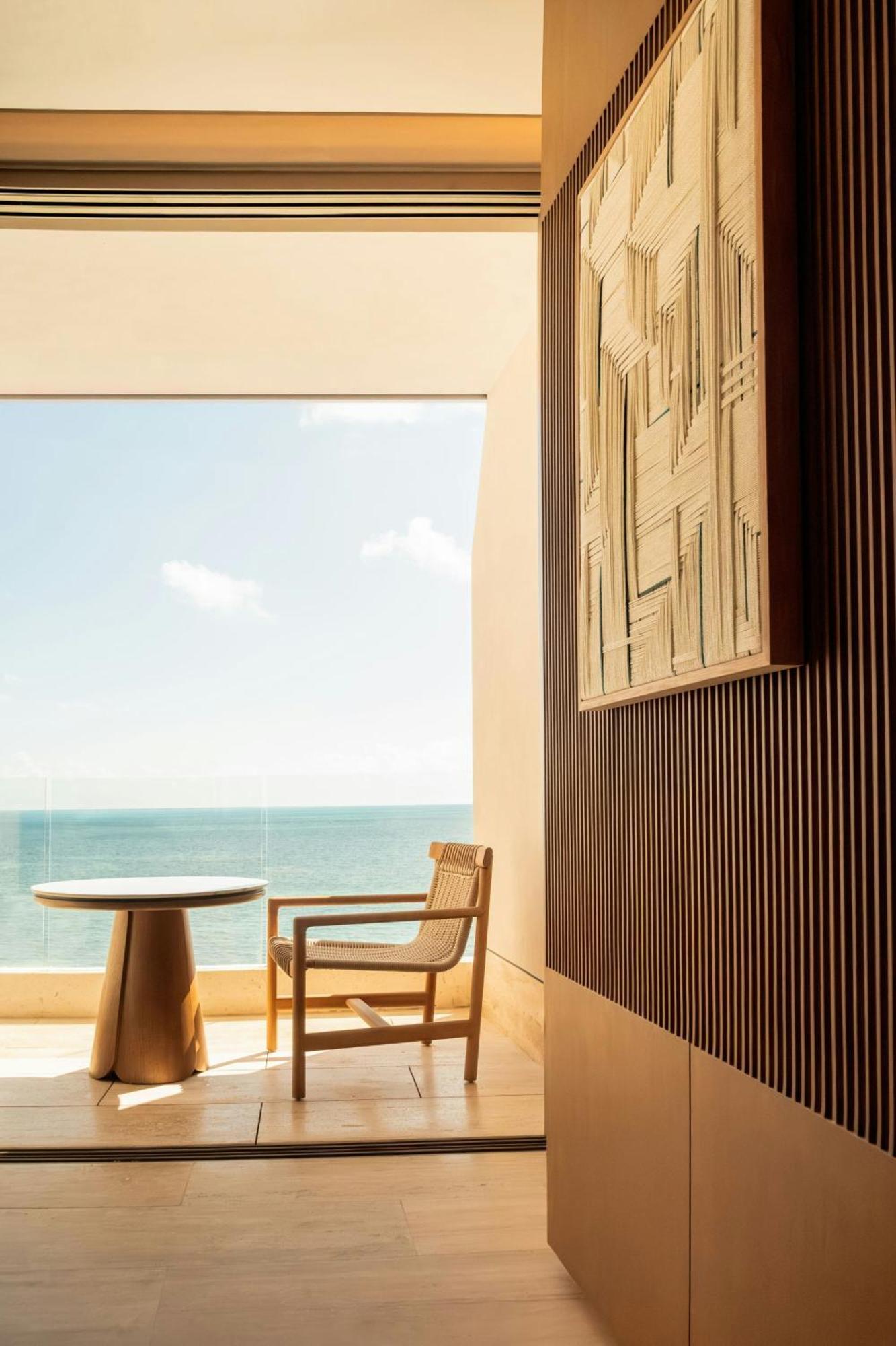 Habitación Deluxe con terraza y vistas al mar - 2 camas grandes