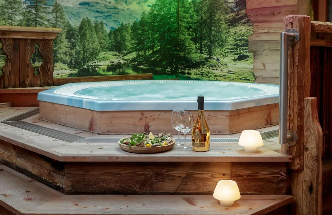 Chalet Matterhorn Francois - Central Alpine Chalet With Private Spa & Breakfast-1