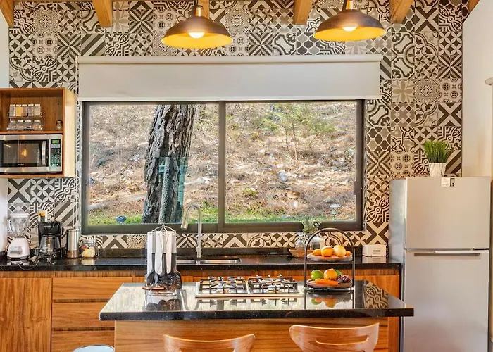 Cabaña Mazamitla con Jacuzzi hasta para 5 personas